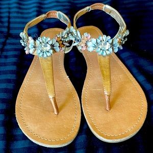 Super Cute Blingy Sandals, Size 8.5
